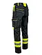 Робочі штани,брюки для роботи,захисний спецодяг,уніформа робоча зі світловідбивними елементами Польща CLASSIC VIS, фото 2