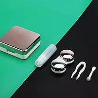 Дорожній набір для лінз Рожеве золото