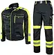 Робочий костюм зі світловідбивними елементами,захисний спецодяг,уніформа робоча Польща CLASSIC VIS, фото 3