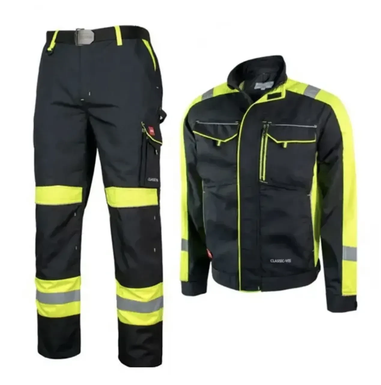 Робочий костюм зі світловідбивними елементами,захисний спецодяг,уніформа робоча Польща CLASSIC VIS, фото 1