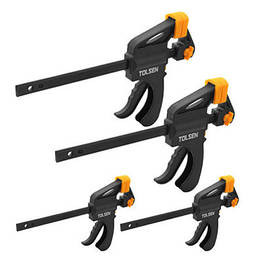 Струбцина Tolsen швидкозастискних струбцин 4шт (10209) - оригінал