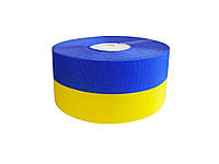 Стрічка 50мм Прапор України 33 метра ТМ УКРАЇНА