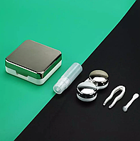 Дорожній набір для лінз золотий