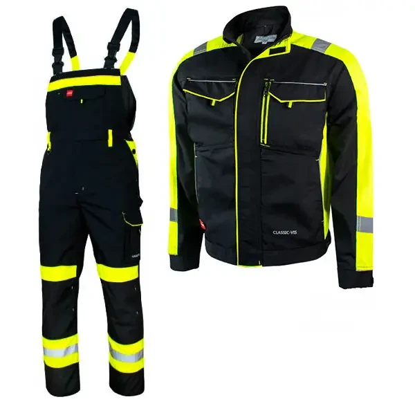 Робочий костюм зі світловідбивними елементами,захисний спецодяг,уніформа робоча Польща CLASSIC VIS, фото 1