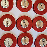 Брошка мак-значок фетр 5 см — символ перемоги над фашизмом., фото 3