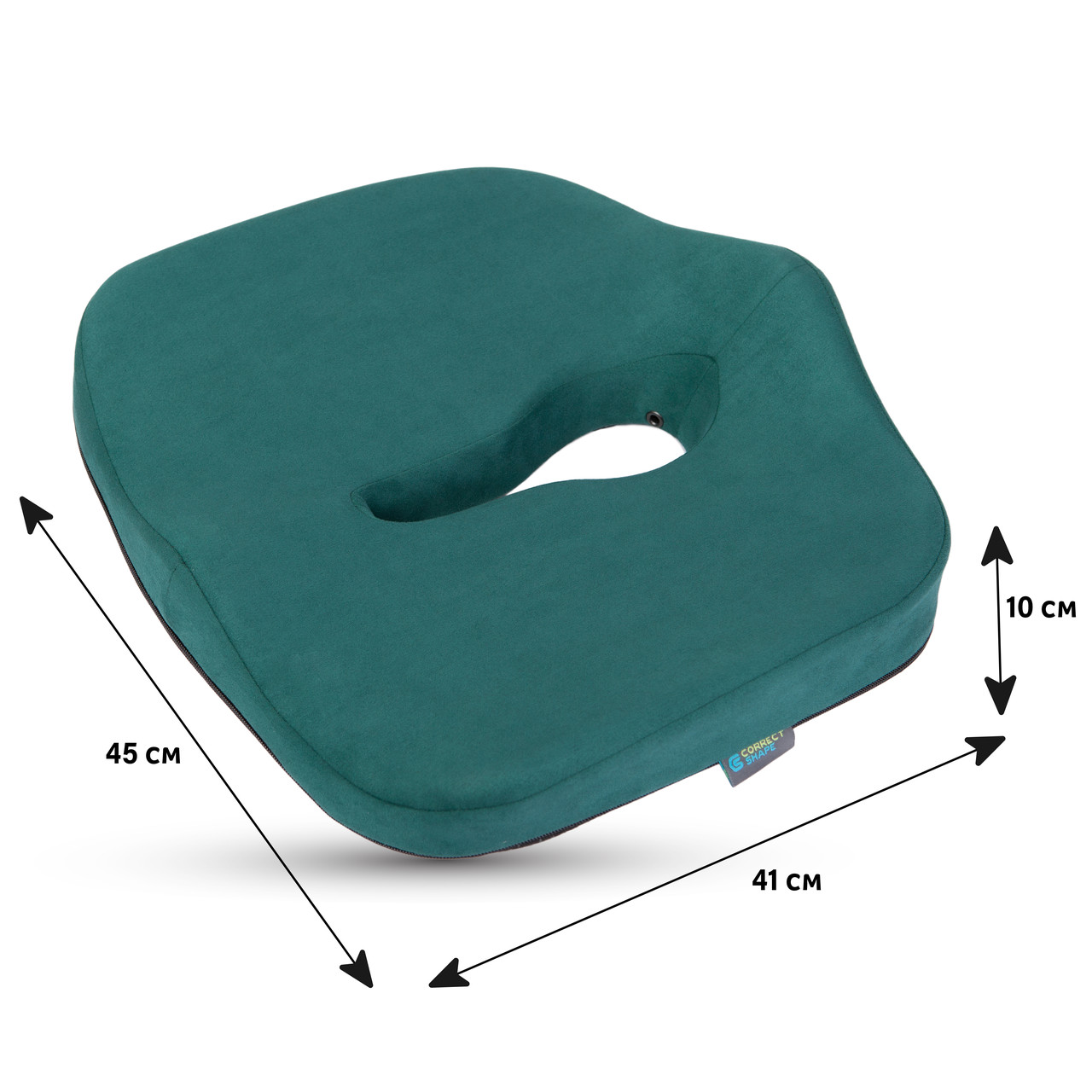 Ортопедична подушка для сидіння - Max Comfort, Correct Shape®. Подушка від гемороя, простатита, подагри