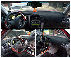 Накидка на торпеду Lexus GS 300 1997-2005 чохол килимок накидка на панель приладів в автомобіль Лексус