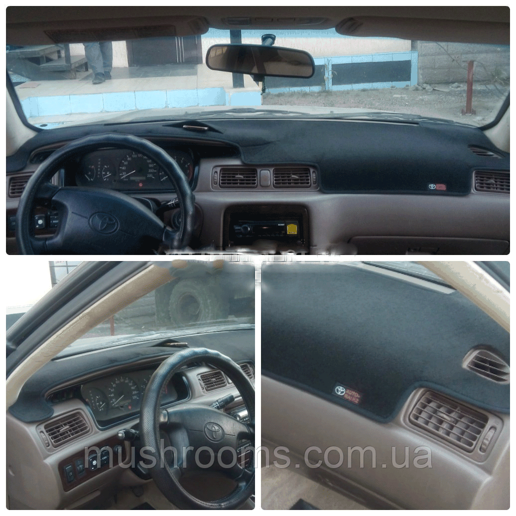 Накидка на торпеду TOYOTA Camry 20/25 (XV20) 1997-2001 чохол килимок накидка на панель приладів Тойота Камри