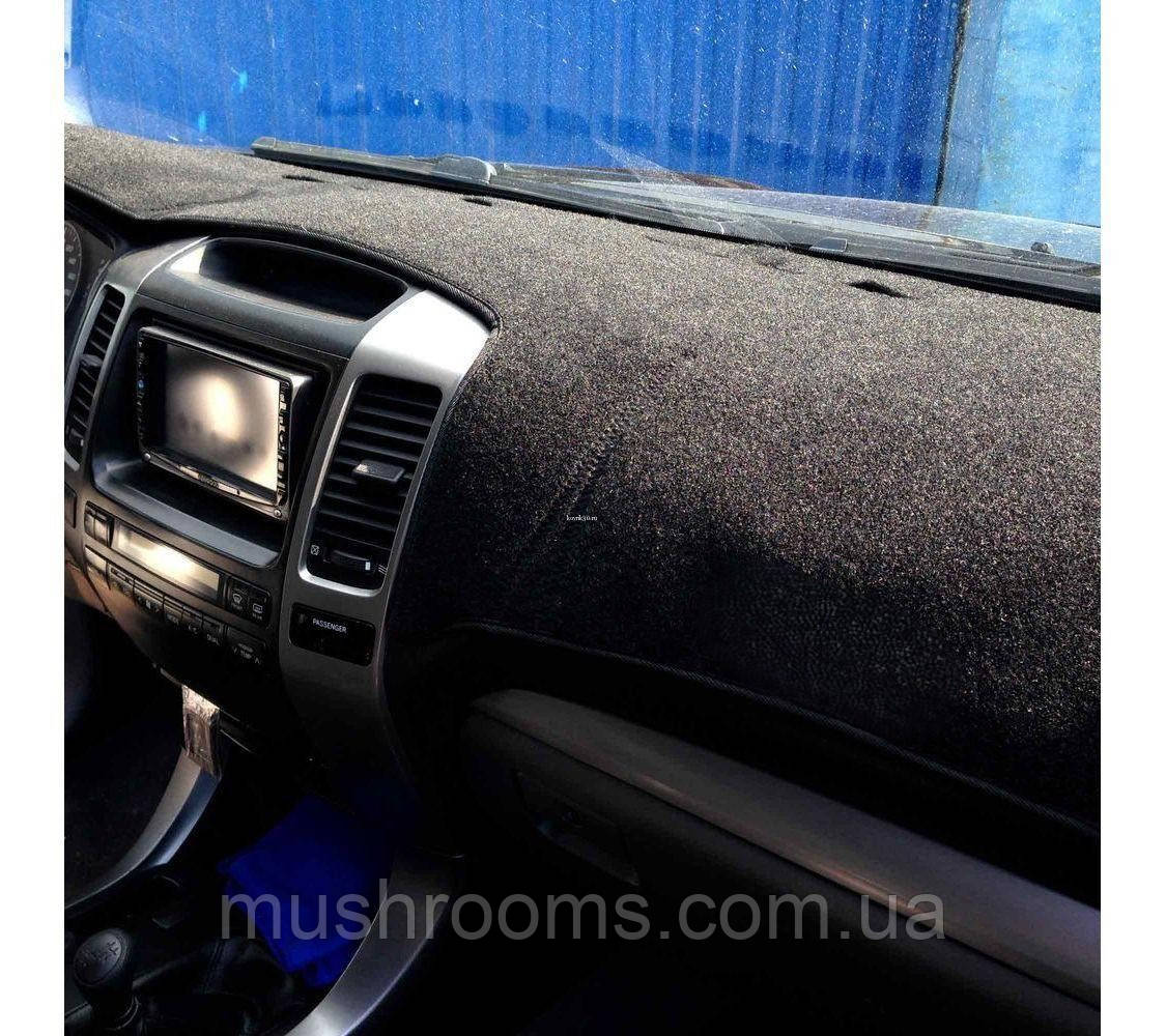 Накидка на торпеду TOYOTA LC Prado 120 2002-2009 чехол коврик накидка на панель приборов Тойота Прадо