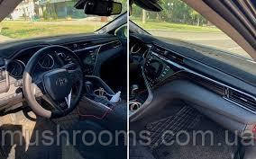 Накидка на торпеду Toyota Camry 70/75 2018-н. у чохол килимок накидка на панель приладів авто Тойота Камрі, фото 1