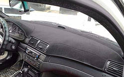 Накидка на панель приладів BMW E46 / M3 (4 пок., 3 Series, ) 1998-2006, накидка на торпеду авто БМВ