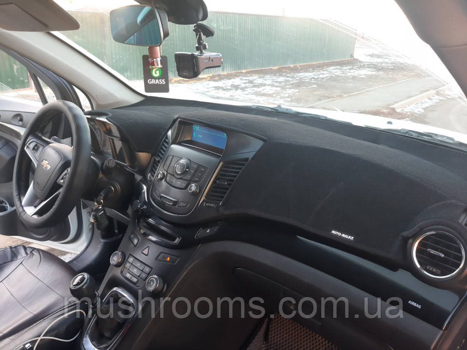 Накидка на торпеду CHEVROLET Orlando 2010-2015 Накидка на панель приладів в авто Шевроле Орландо
