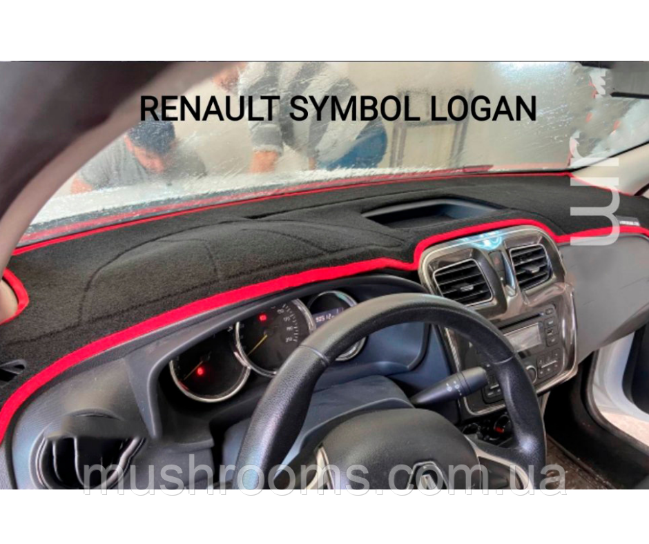 Накидка на панель приладів RENAULT SYMBOL Чохол/накидка на торпеду автомобіля Рено Сімбол