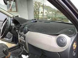 Накидка на панель приладів RENAULT Logan 1 к. 2004-2008 Чохол/накидка на торпеду авто Рено Логан