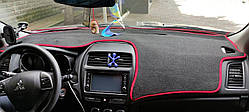 Накидка на торпеду Mitsubishi Outlander Sport/ASX 4 пок. 2010+ чохол килимок накидка на панель приладів авто