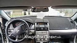 Накидка на торпеду Mitsubishi Galant (9 к. PS-Platform мод. 1: 'тільки годинник') 2003-2012 від сонячних блік