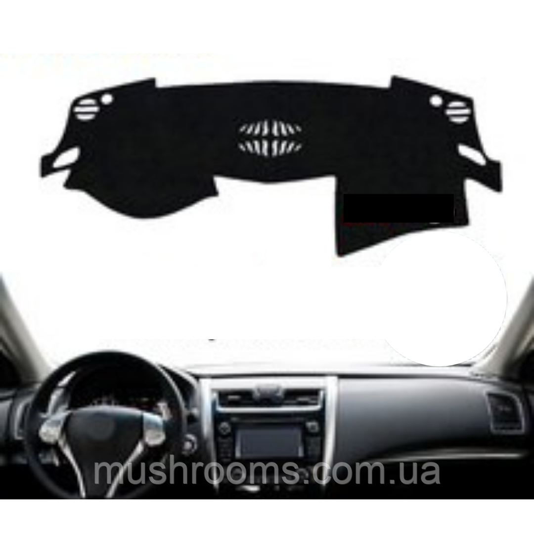 Накидка на панель приладів NISSAN Altima 5 пок. L33 2013+ Чохол/накидка на торпеду авто Ніссан Алтіма, фото 1