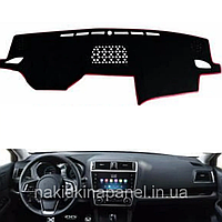 Накидка на торпеду Subaru Legacy / B4 / Outback (6 пок. BN, BS) 2015+ чохол накидка на панель приладів авто