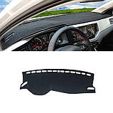 Накидка на торпеду Volkswagen Polo VI 2017+ чохол килимок накидка на панель приладів авто Фольксваген Поло, фото 2