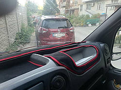 Накидка на панель RENAULT MASTER 2011+ Чохол/накидка на торпеду автомобіля Рено Майстер