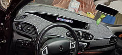 Накидка на панель приладів RENAULT Grand Scenic 3 пок 2009-2015 Чохол/накидка на торпеду авто Рено Гранд