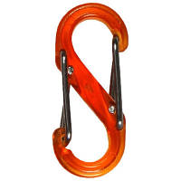 Популярний! Карабін туристичний Nite ize Plastic Carb S Biner Size 4 NI674 Orange (4823082709557) - Краща якість тільки на