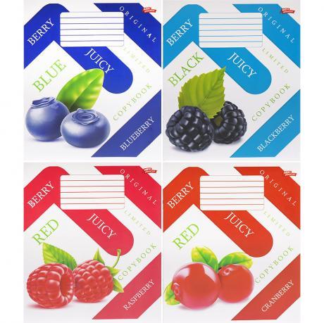 Зошит кольоровий 18 аркушів, лінія 3718 N MZOPT