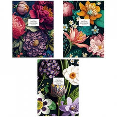 Зошит А4 60арк клітинка білий блок скоба 80г/м2 крейдований папір мат. ламінація A4-060-5400K