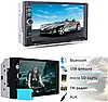 Універсальна автомагнітола 2DIN 7018B з пультом керування. Сенсорна авто магнітола з Bluetooth USB FM 7", фото 10