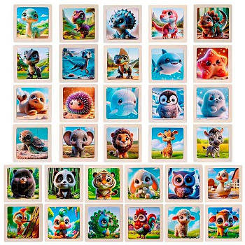 Дерев'яна іграшка Пазли 6 деталей MD1509 G-Rich