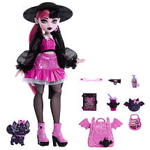 KMHRP64 Лялька Дракулора Монстрокласика Monster High — нове покоління, фото 3