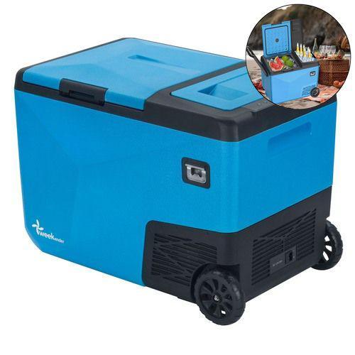 Портативний холодильник Weekender KD-40. 38л. 68х41х47см. Компресорний. 2-х камерний. Мобільний холодильник. Автохолодильник., фото 1