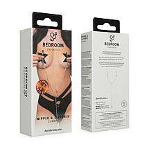 Затискачі для сосків і клітора Bedroom Fantasies: Nipple and Clitoris Clamps — Silver, фото 3