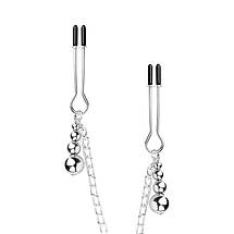 Затискачі для сосків і клітора Bedroom Fantasies: Nipple and Clitoris Clamps — Silver, фото 6