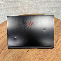 Ігровий ноутбук Б-клас MSI GV15 Thin 11SCV/ 15.6" 1920x1080/ i5-11400H/ 8GB RAM/ 256GB SSD/ GTX 1650 4GB, фото 4