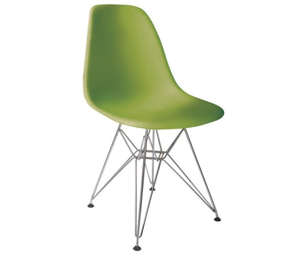 Стілець Тауер ніжки метал пластик зелений, фото 1