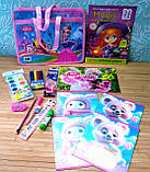 Подарунковий набір випускнику дитячого садочка для дівчинки, 14 предметів, фото 2