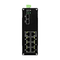 PoE-комутатор 10-портовий керований L2+ E-LINK LNK-IMC208-2.5GPM-SFP+ 2.5G з 8 портами PoE, 240W (73-00139), фото 3