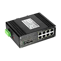 PoE-комутатор 10-портовий керований L2+ E-LINK LNK-IMC208-2.5GPM-SFP+ 2.5G з 8 портами PoE, 240W (73-00139), фото 11
