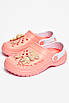 Крокси дитячі для дівчинки персикового кольору 200474T Безкоштовна доставка, фото 2