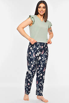 Піжама жіноча м'ятного кольору 200574M