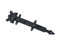 Петля стріла 300мм чорний оксамит Замок-250 (117мм) ТМ БєМаС