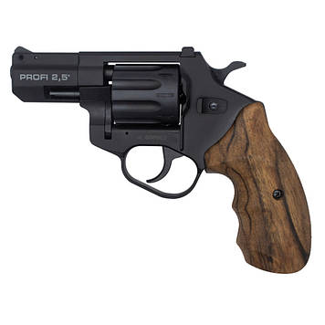 Револьвер Флобера ZBROIA PROFI-2.5" (чорний / дерево)