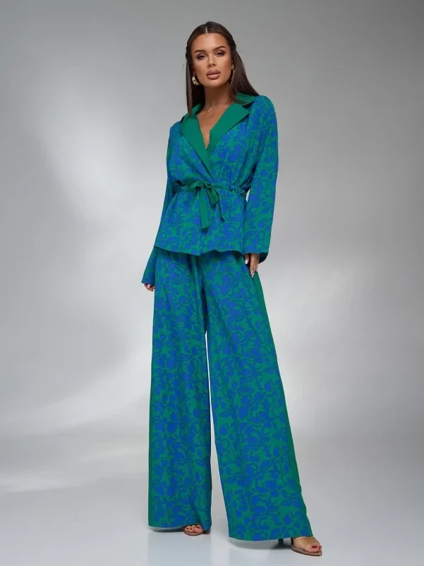 Костюми ISSA PLUS 15127 S зелений, фото 1