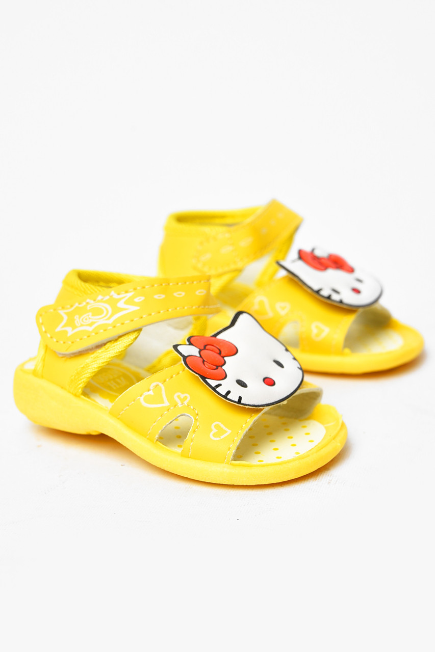 Сандалі дитячі жовтого кольору 200496P, фото 1