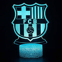 3Д Нічник - Лампа - Манчестер Юнайтед (Manchester United) - Подарунок футболісту Lestar