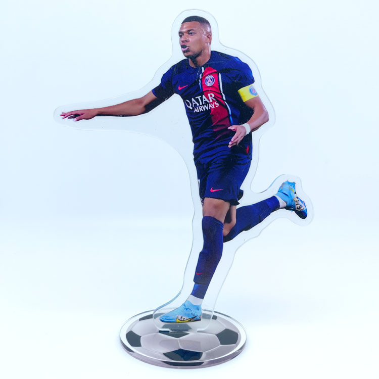 Акрилова фігурка футболіста - Кіліан Мбаппе (Kylian Mbappe) Подарунок футболісту - 15 см, фото 1