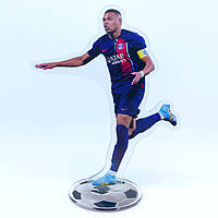 Акрилова фігурка футболіста - Кіліан Мбаппе (Kylian Mbappe) Подарунок футболісту - 15 см