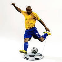 Акрилова фігурка футболіста - Бразилець Роналдо (Ronaldo) Подарунок футболісту - 15 см