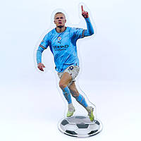 Акрилова фігурка футболіста - Ерлінг Холанд (Erling Haaland) Подарунок футболісту - 15 см